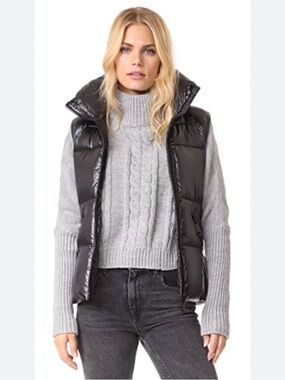 SAM. Grey Puffer Vest